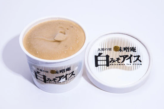 「白みそアイス」(味噌庵/京都)