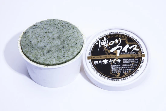 「焼のりアイス」(佐賀市漁業協同組合/佐賀)