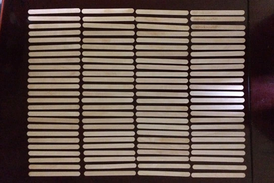 調査期間およそ4週間。なんとか100本を食べ切りました!