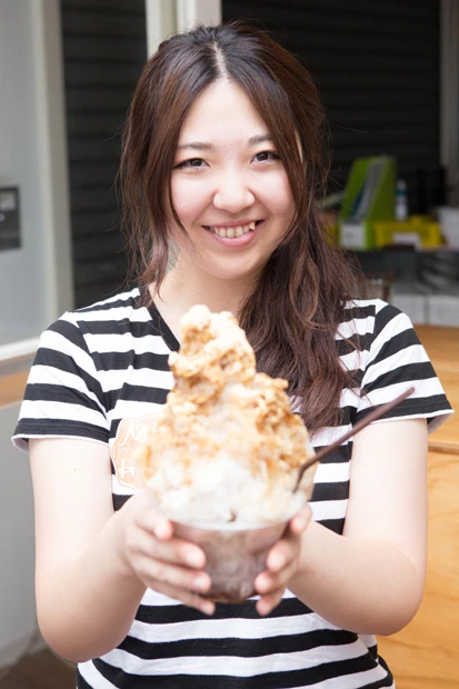 沖縄県産黒蜜きなこ/650円