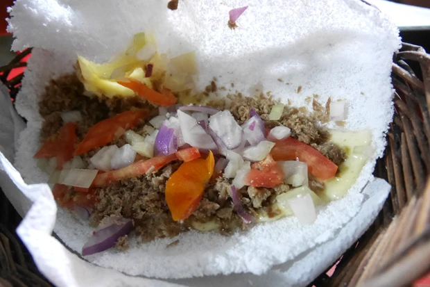  「タピオカクレープ」