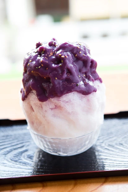 濃厚紫いも牛乳/700円