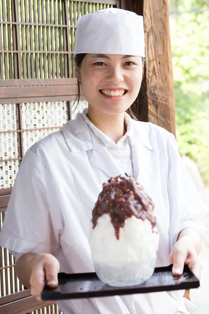 カンナの氷しるこ/700円