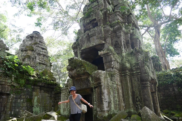 映画といえば、シェムリアップには『天空の城ラピュタ』のモデル地といわれる「ベンメリア遺跡」もあるけど、アンコール遺跡群もラピュタ感たっぷり!