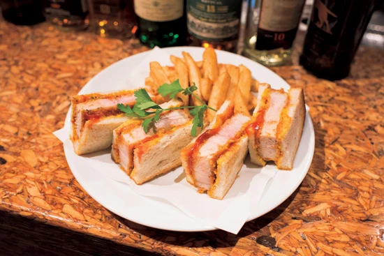 佐助豚の特製カツサンド