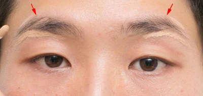 眉山は変えず主に下だけで整える。仕上がりイメージはこんな感じ