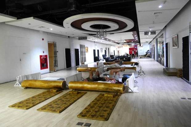 コモンエリアに雑魚寝タイプを選ぶと安値で泊まれる