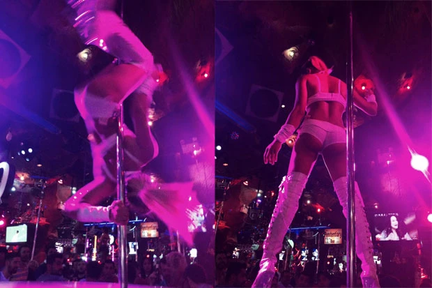 セクシーなお姉さまがたのポールダンスはカッコよくてほれぼれ