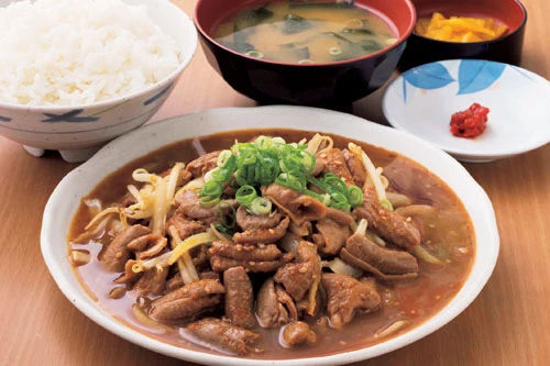  働く男のホルモン定食（基山ＰＡ／上り［佐賀県・九州道］）