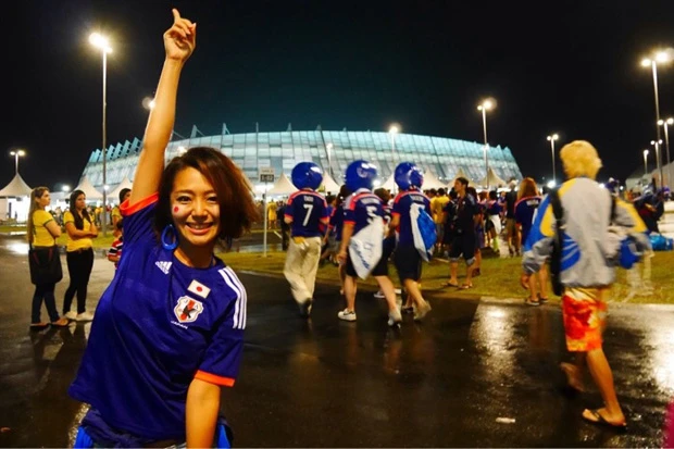 対コートジボワール戦が行なわれるスタジアム