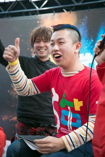 「ヘアスタイルチェンジ」企画の参加者。「なんか楽しそうだったから」とノリでやってみたという。