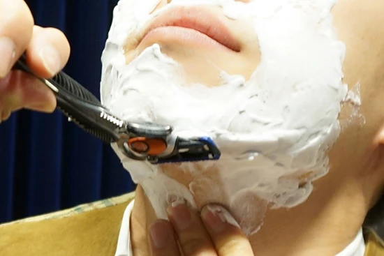 やりづらかった顎まわりもスーイスイ