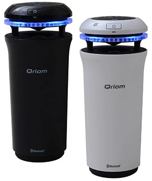 キュリオムブルートゥーススピーカーYCS-100 Wi-Fiでスマホと即つなげるNFC機能が便利。見た目はカワイイけど重低音はかなりのもの。部屋でも車載でも◎。実売1万円前後