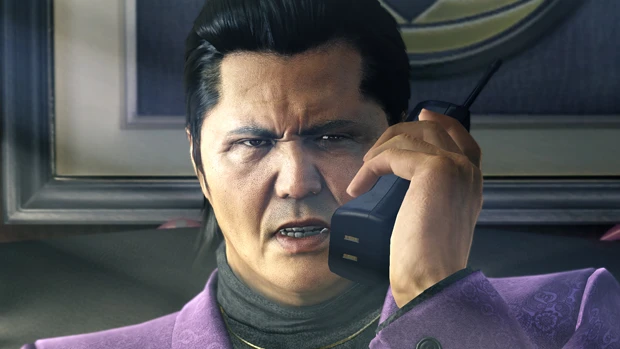 まなちゃんが推すオラオラ男子・竹内力さんの最新出演作は、なんとゲーム! フルCGで再現された力さんは表情も声もオラオラMAX。ゲーム『龍が如く0 誓いの場所』より(C)SEGA