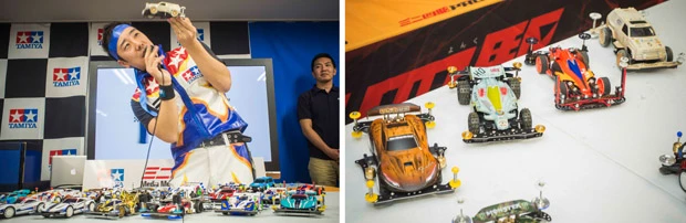 対抗レース前には、各車のビジュアルを競い合う「コンクールデレガンス」も開催。速さのみを追求し、ビジュアルは興味なしの週プレチームは不参加