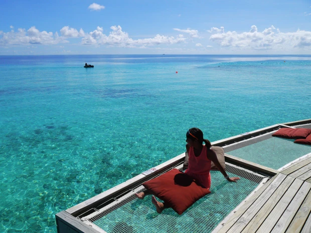 ずっと見ていても飽きない美しい海にウットリ～