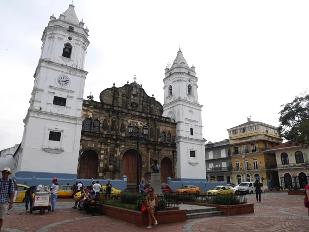 中米縦断最後の地、パナマの旧市街