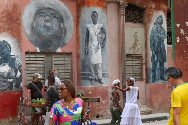 世界遺産に登録されているハバナの旧市街