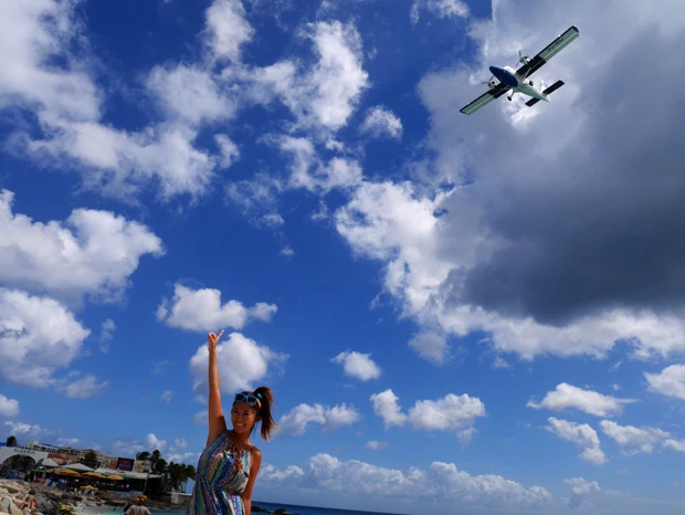 小型機もいっぱいやってきます