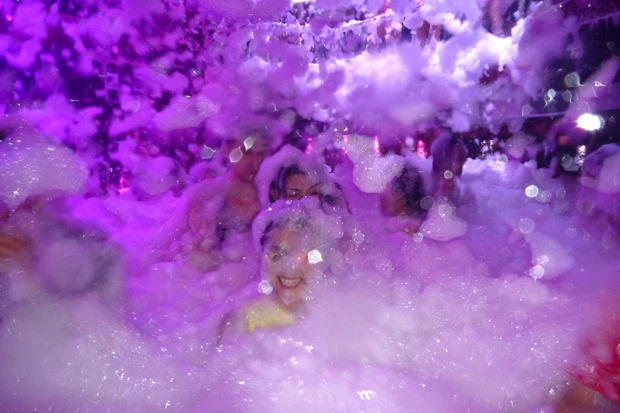 泡の量がハンパない!