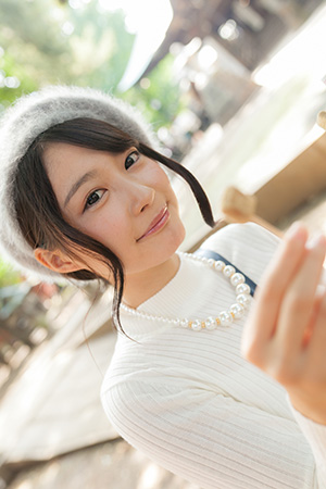 今日は、しそとおさんぽデート。さ、おさんぽ、いこ!
