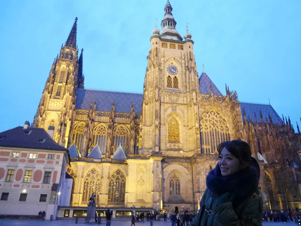プラハ城の中にある聖ヴィート大聖堂