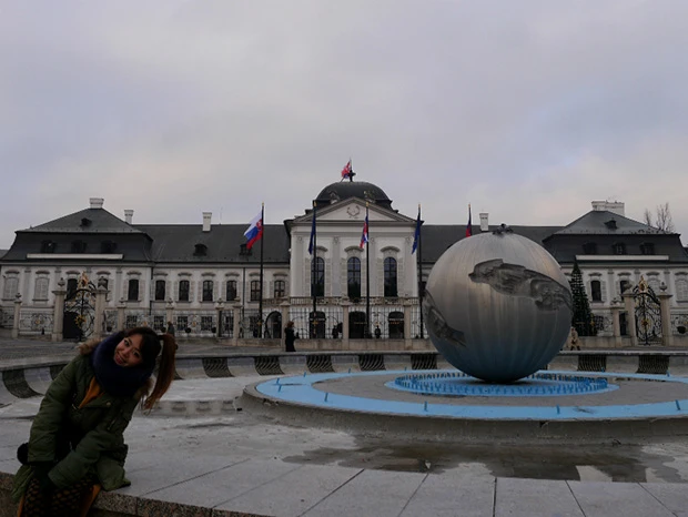  大統領官邸。旧グラサルコビッチ伯の宮殿