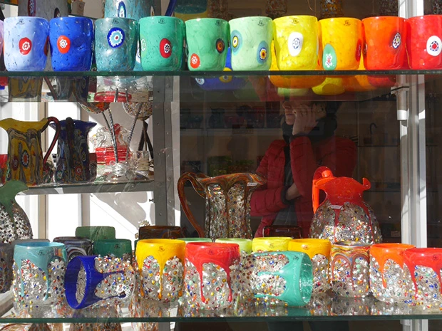 ヴェネツィアン・グラスのお店