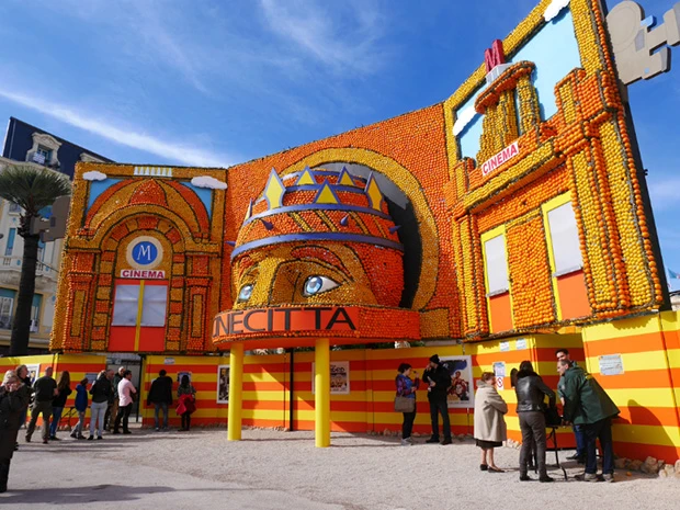 「レモン祭り」入口