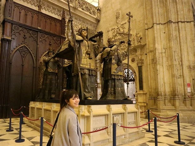 探検家クリストファー・コロンブスの棺