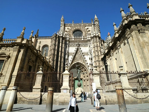セビリア大聖堂。1987年に世界遺産に登録されている