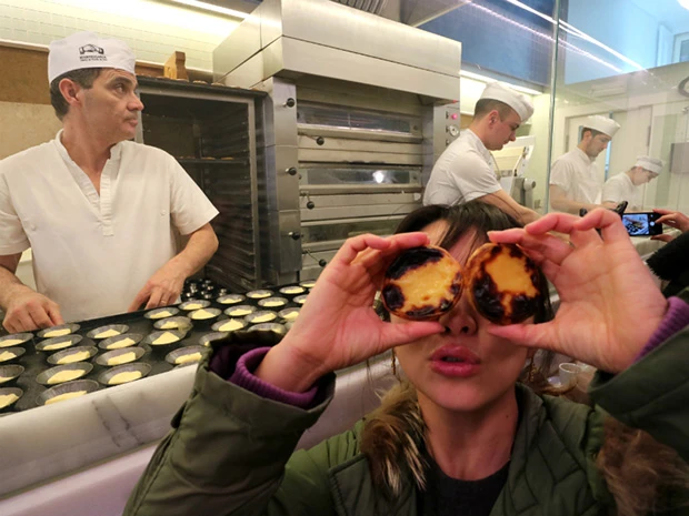 ポルトガルで毎日食べたパステル・デ・ナタ(エッグタルト)。1個1ユーロ