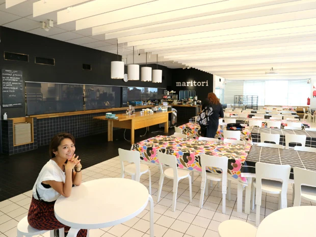 オシャレなマリメッコ社員食堂