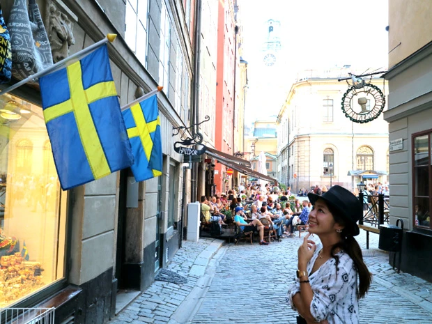 人は穏やかで街の治安は良いスウェーデン