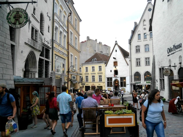  旧市街の街並み