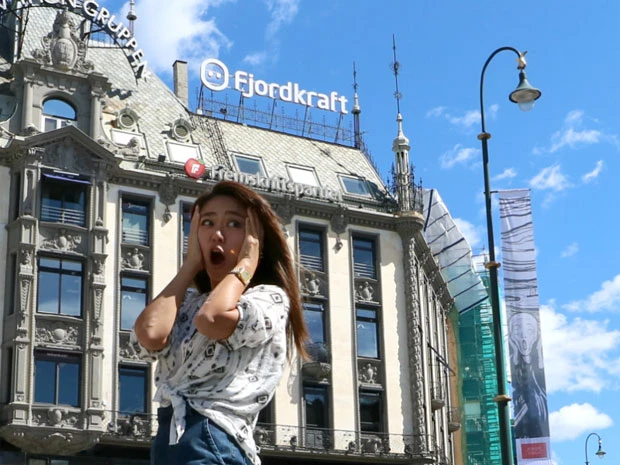  ノルウェーの物価の高さに、ムンクと一緒に叫んじゃう