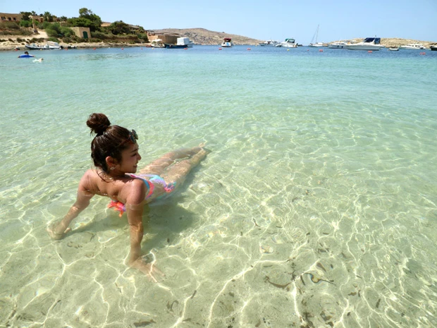 ガラパゴスな道を抜け、たどり着いた海での~んびり