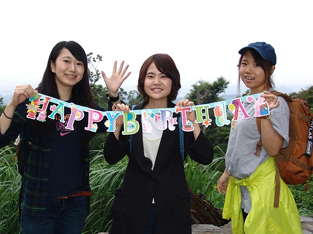 左からしみちゃん、まいけるちゃん、アリちゃん