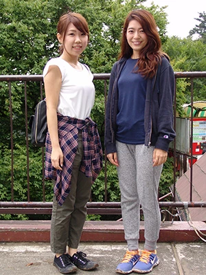 左からMomoちゃん、Haruちゃん