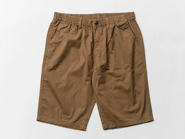 M ツイルカラーイージーショートパンツ
