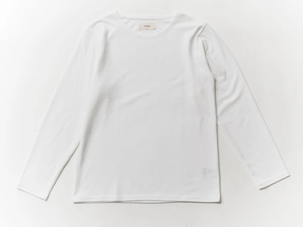 C リップル長袖シャツ