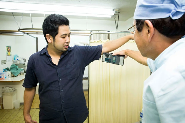 ニオイセンサーでも疲労臭認定。「つまり不健康。気をつけたほうがいいですね」(五味院長)