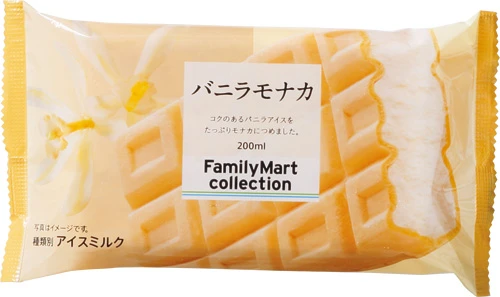 バニラモナカ 118円