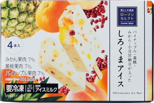 しろくまアイス 65ml×4本 298円