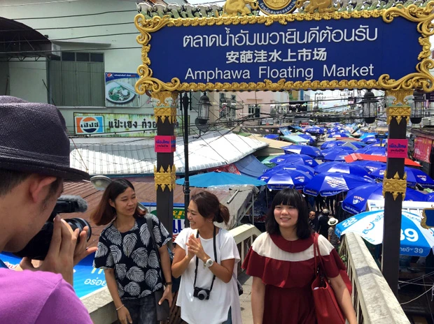 トーイ(左)&ピューと撮影開始!