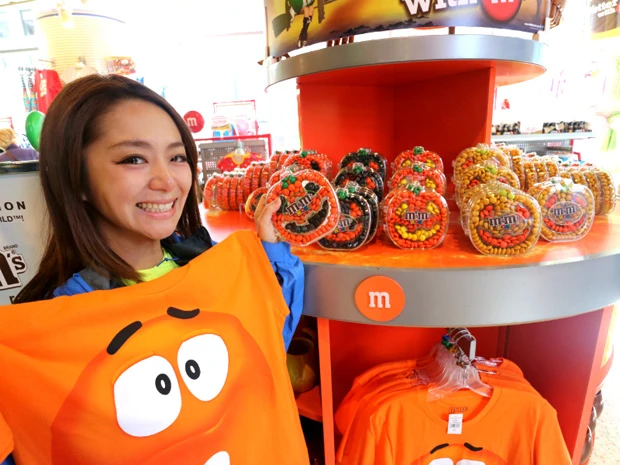 タイムズスクエアのｍ＆ｍ’ｓ＆Ｍａｒｙｓｈａ