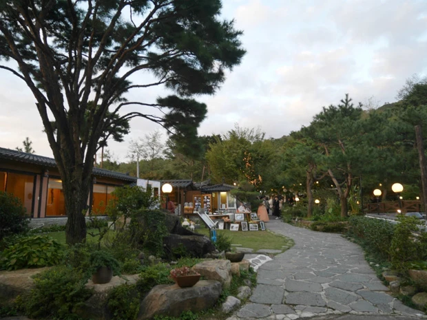 日本庭園のような素敵な結婚式会場