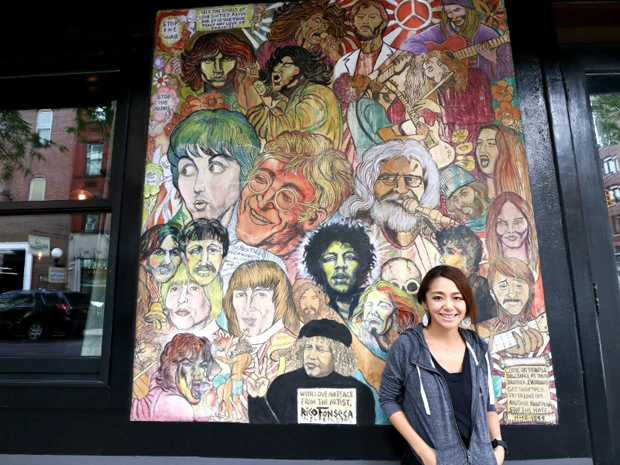 街はポップアートの宝庫