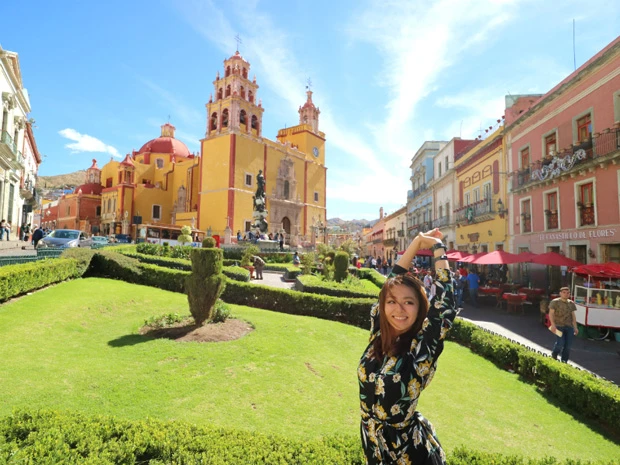 グアナファトの歴史的な市街地と近辺の銀山はユネスコ世界遺産