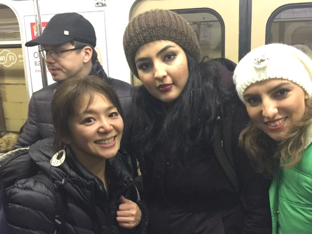 カタコトの英語が話せる女子たちの親切に感謝!